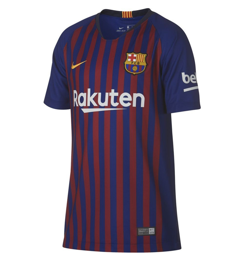 Camiseta Nike Barcelona JR Home 18/19