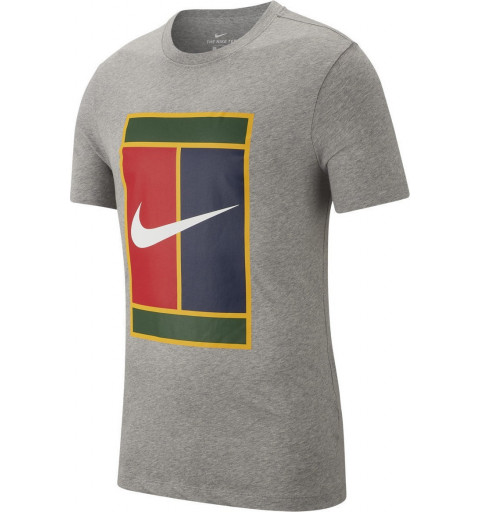Camiseta Nike NKCT Heritage Logo Grey