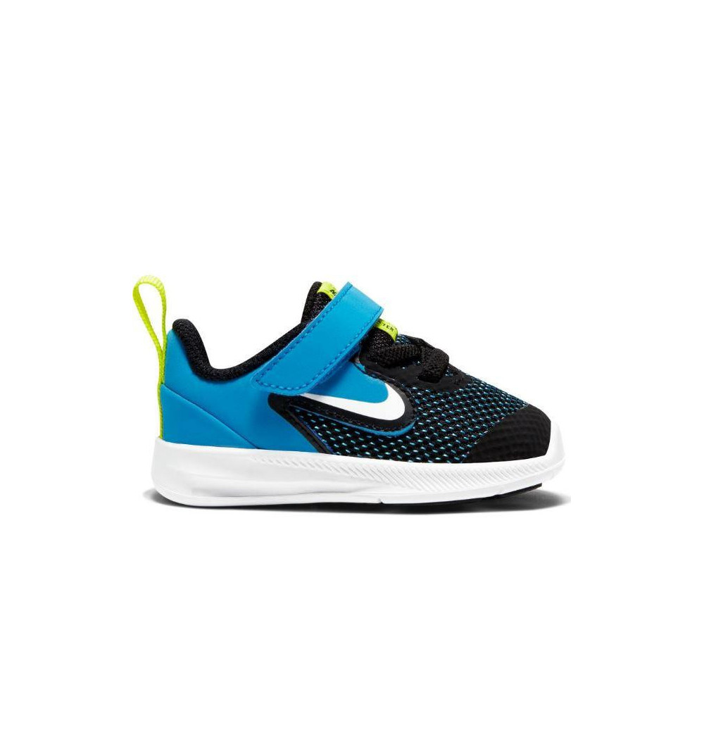Nike Downshifter 9 TDV Negra-Azul