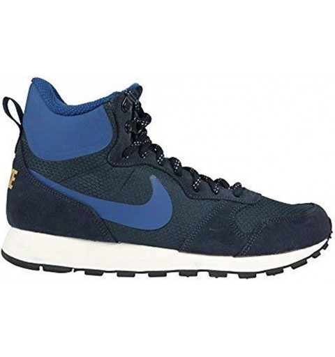 Zapatillas Nike Hombre MD Runner 2 Azules Altas 844864 440