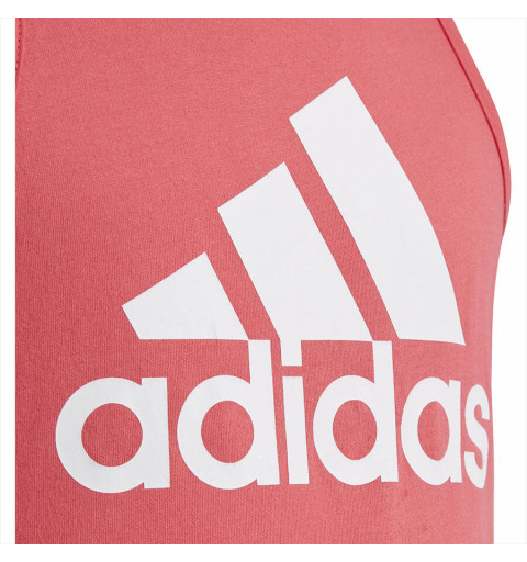 Tank Adidas YG Logo Rosa