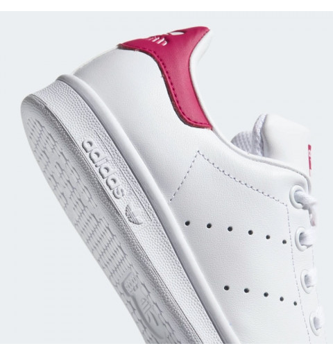 Adidas Stan Smith J White-Pink