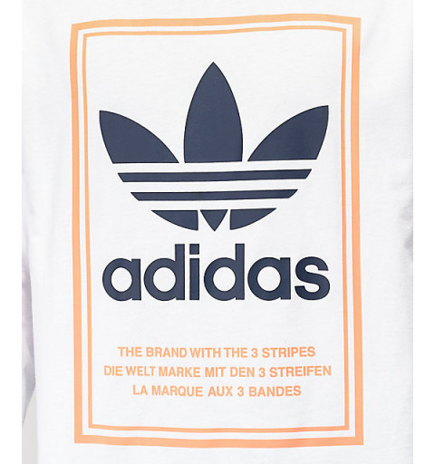 Camiseta Adidas Originals Logo Blanca