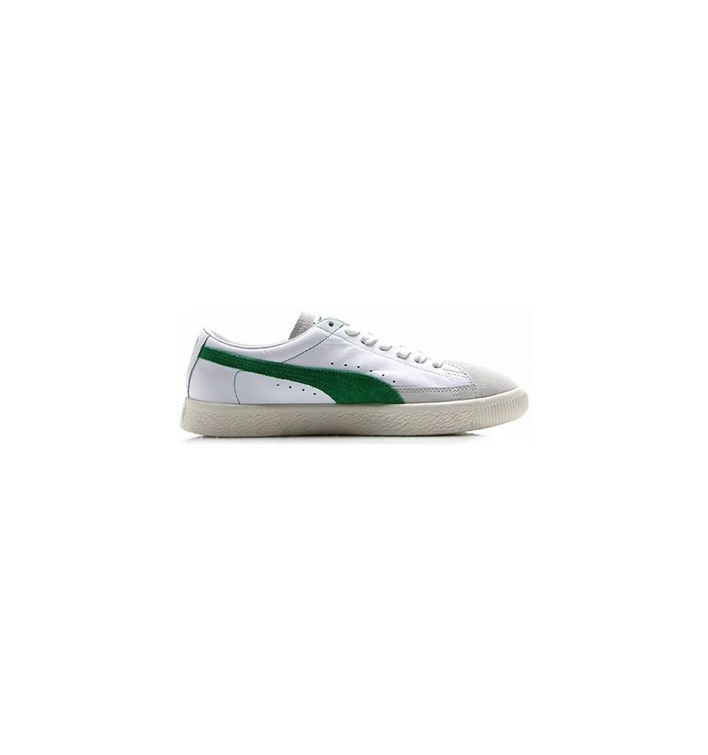 Puma Basket 90680 White-Amazon Green