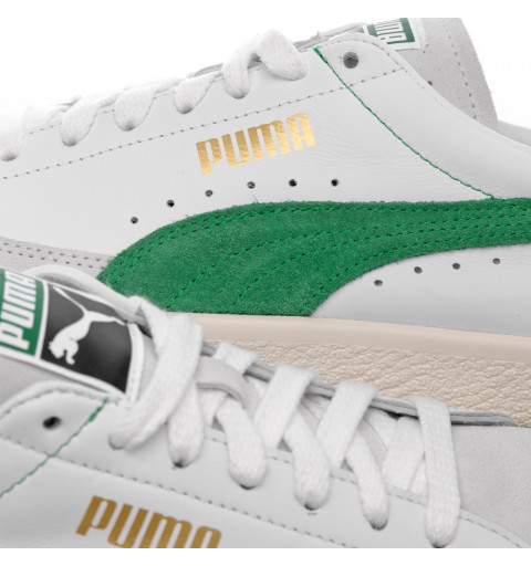 Puma Basket 90680 White-Amazon Green