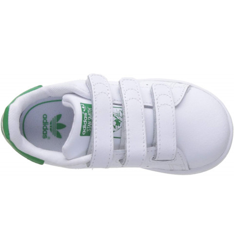 Adidas Stan Smith Velcro Infant Blanca-Verde