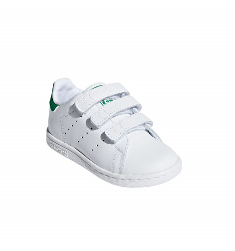 Adidas Stan Smith Velcro Infant Blanca-Verde