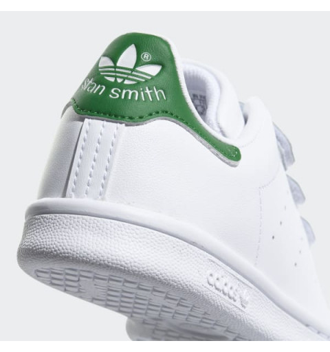 Stan Smith Velcro Blanca-Verde