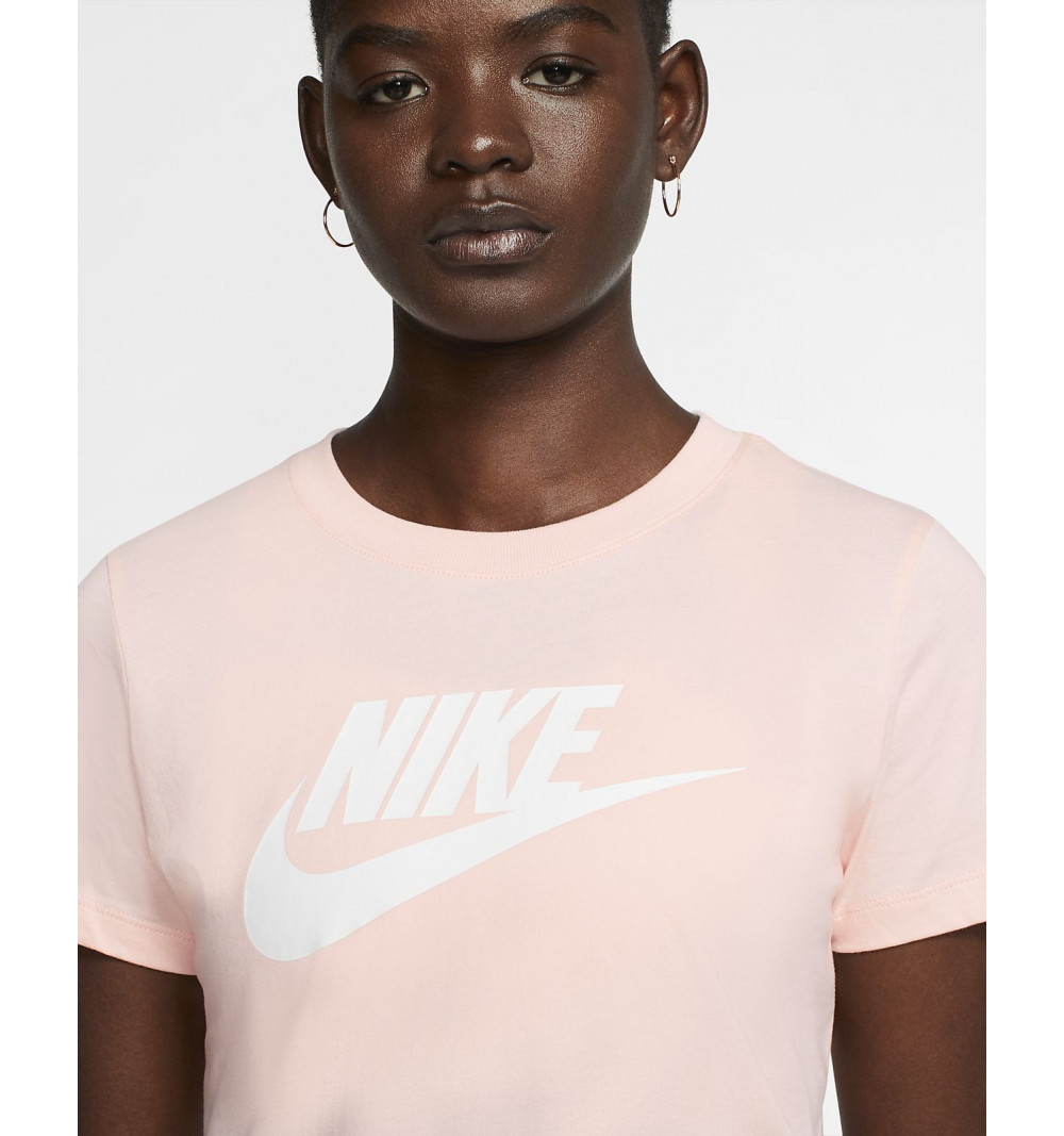 Publicidad ensayo Arrugas Camiseta Nike Mujer Nsw Essentials Rosa