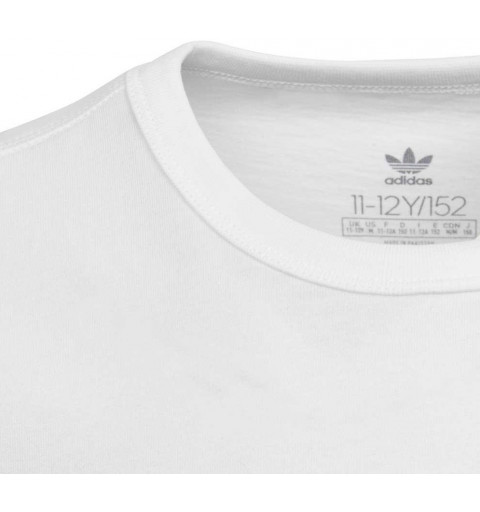 Camiseta Adidas Originals Niña Rosa-Blanca