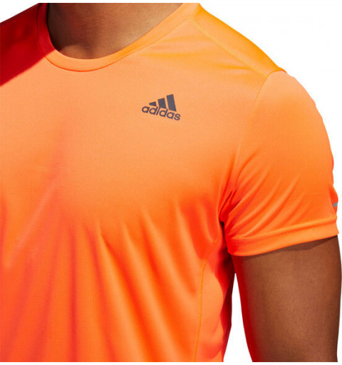 Ortodoxo Patológico Condensar Camiseta Adidas Run It Naranja
