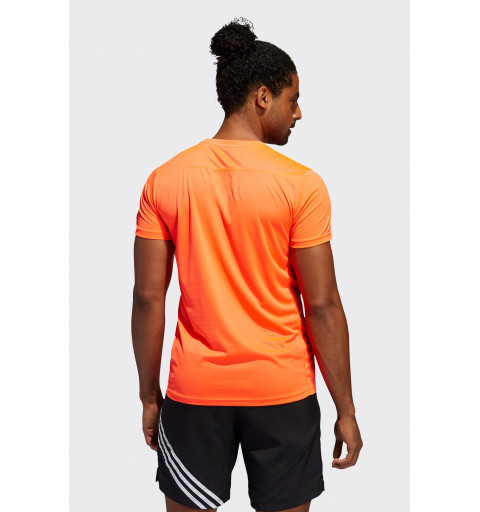 Camiseta Adidas Run It Naranja