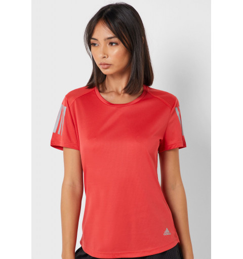 Camiseta Adidas Mujer Own The Run Roja
