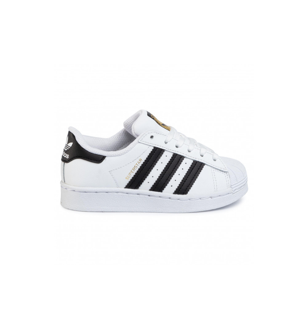 Adidas Superstar C Blanca-Negro