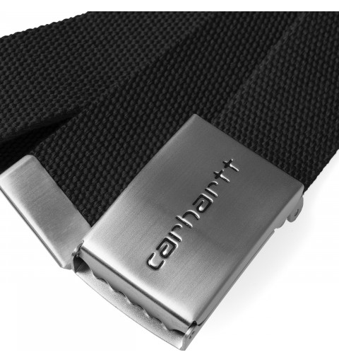 Cinturón Carhartt Clip Chrome Negro