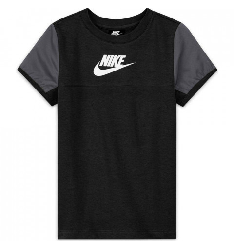 Camiseta Nike Niños Mixed Negra