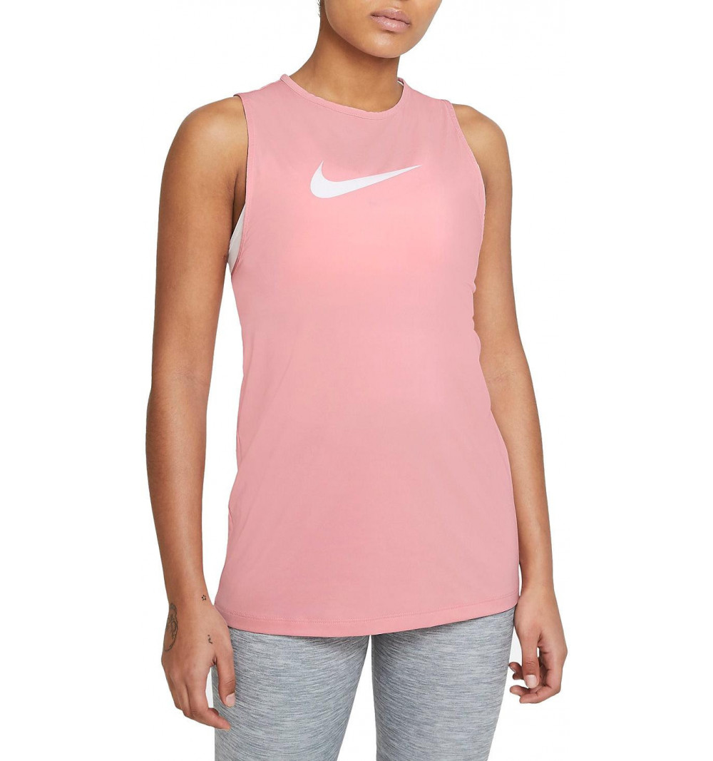Estragos Alfombra Sociología Camiseta Nike Mujer Sin Mangas Essential Rosa