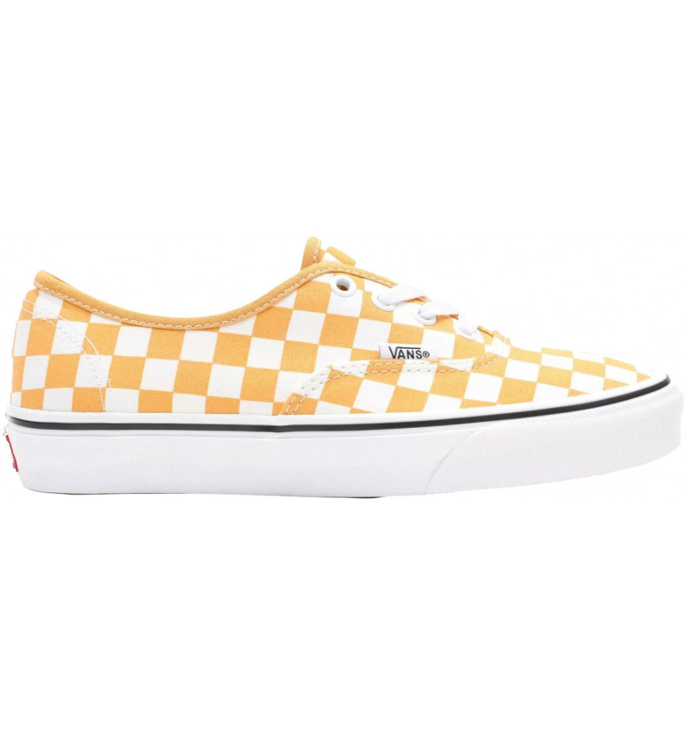 Sneaker Vans Femme Checkerboard Authentic Jaune VN0A348A3XV