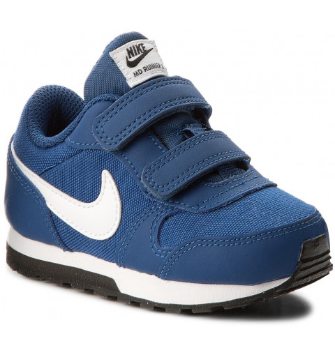 niño Nike MD Runner 2 Azul Velcro 411