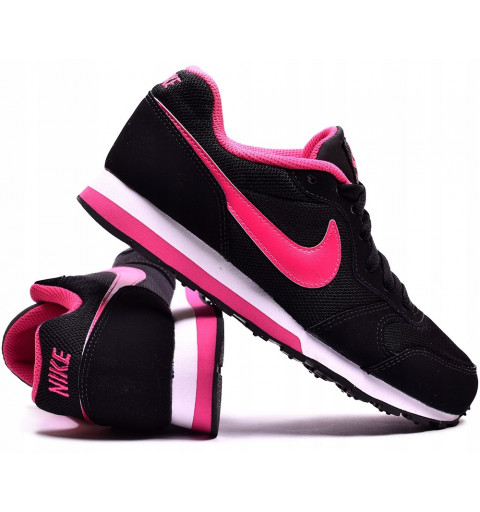 Sneaker Junge Nike MD Runner 2 Schwarz Rosa 807319 006