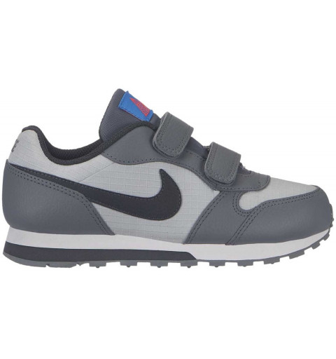 Sapatos infantis Nike MD Runner 2 PSV Pure Platinum Velcro Cinzento 807317 015