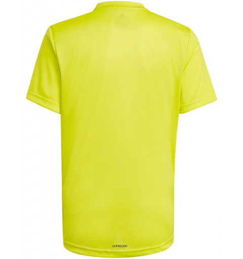 Adidas Enfant T-shirt Conçu Pour Bouger Logo Grand Vert