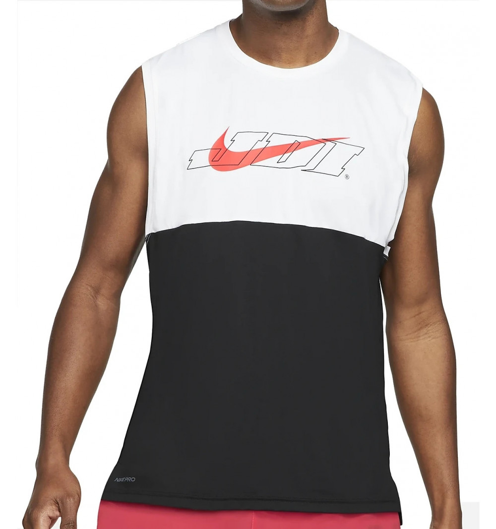 Camiseta Nike Hombre Asas Pro Dri-Fit Blanca 010