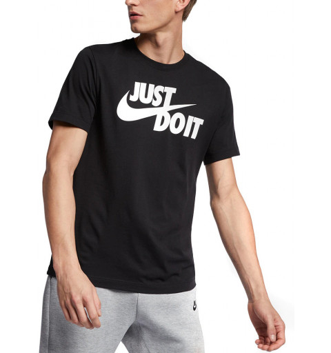 Camiseta Nike Hombre NSW JDI Swoosh Negra 011