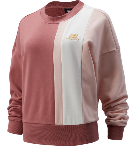 Sweatshirt New Balance Women's Athletics Pink WT13500 WDH