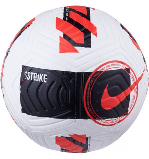 Balón Nike Fútbol Strike Talla 5 Blanco/Rojo