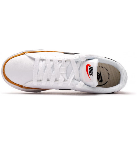 Sneaker Nike Court Legacy Cuir Blanc CU4150 102