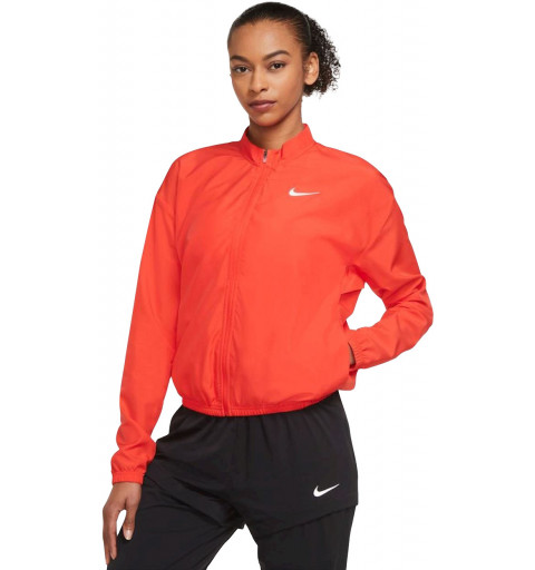 Veste de Running Nike Femme Dri-Fit Swoosh Rouge DD4925 673