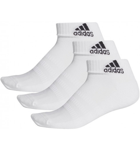 Adidas Socke 3 Paar Padded Ankle Weiß DZ9365