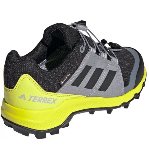 Tênis Adidas infantil Terrex GTX preto amarelo FX4169