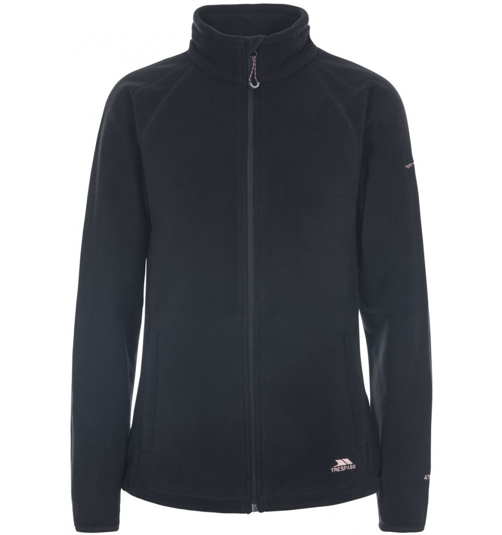 Trespass Fleece Women's Sweatshirt Nonstop Black FAFLFLTR0022 BLK