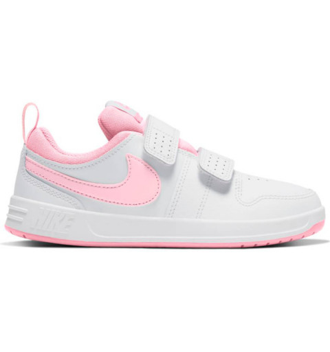 Tênis Nike Girl Pico 5 Branco Rosa AR4161 105