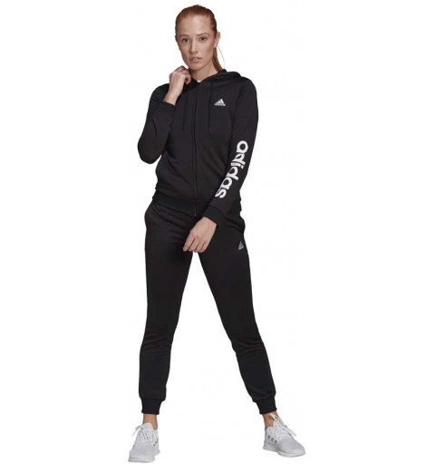 Chandal Mujer Linear Essentials Logo Negro