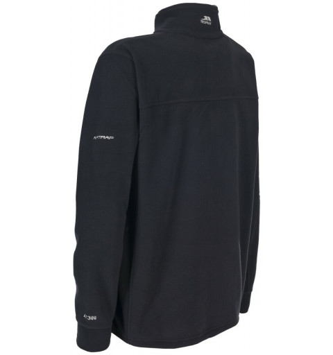 Bernal Men's Trespass Polar Sweatshirt Black MAFLFLJ20009 BLK