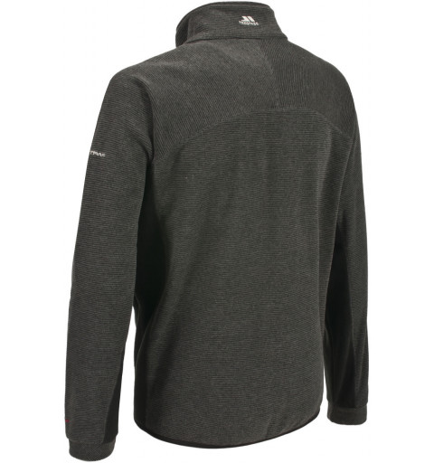 Trespass Men's Fleece Jyns Black Sweatshirt MAFLFLK20001 BLK