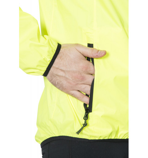 Trespass Retract Waterproof Raincoat Yellow MAJKRATR0010