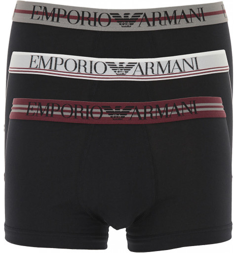 Emporio Armani Trunk Pack-3 Black 111357 1A723 50620