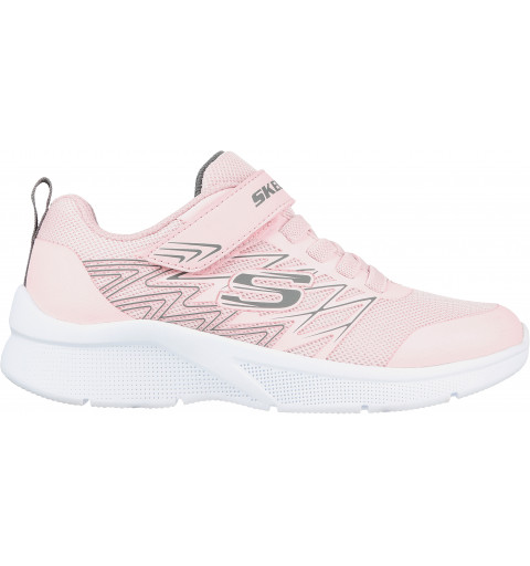 Skechers Girl Microspec Pink Shoe 302468L-LTPK