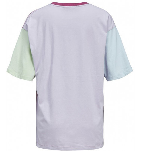 Camiseta feminina JJXX Andrea SS solta cada rosa 12211087