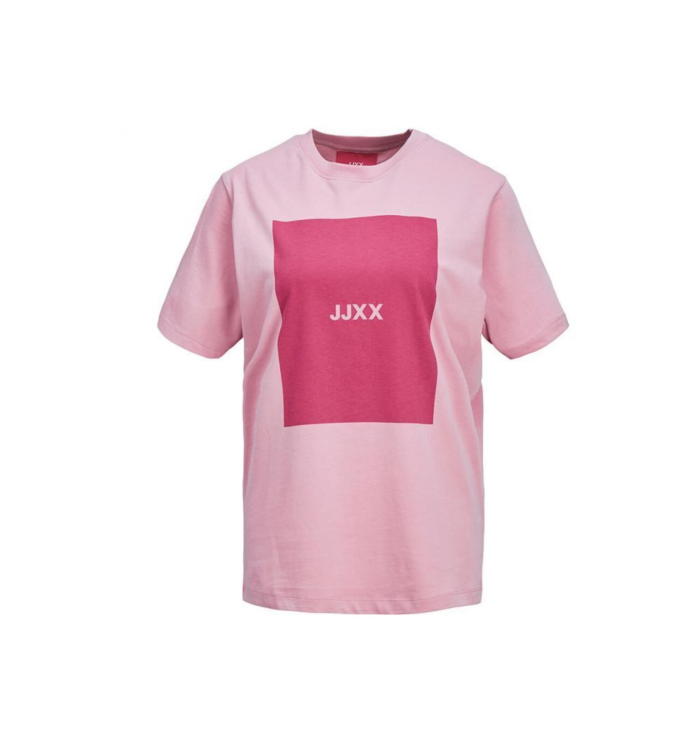 Camiseta JJXX Mujer Amber Relaxed Every Square Lila