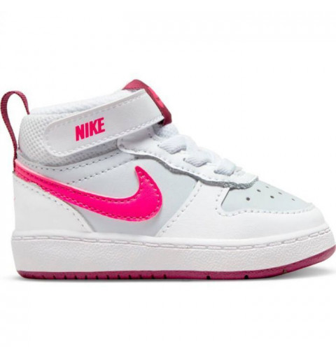 Shoe Nike Girl High Court Borough 2 Pink Platinum CD7784 006
