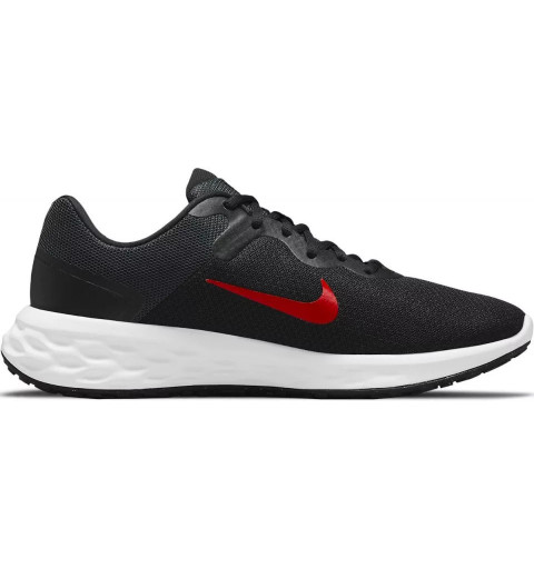 Schuh Nike Revolution 6 Schwarz Rot DC3728 005