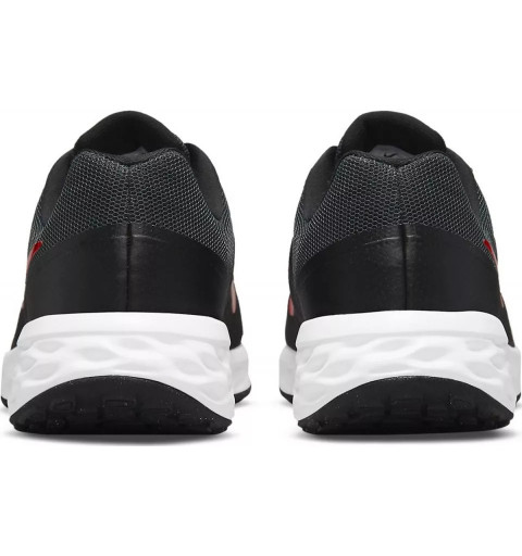 Schuh Nike Revolution 6 Schwarz Rot DC3728 005