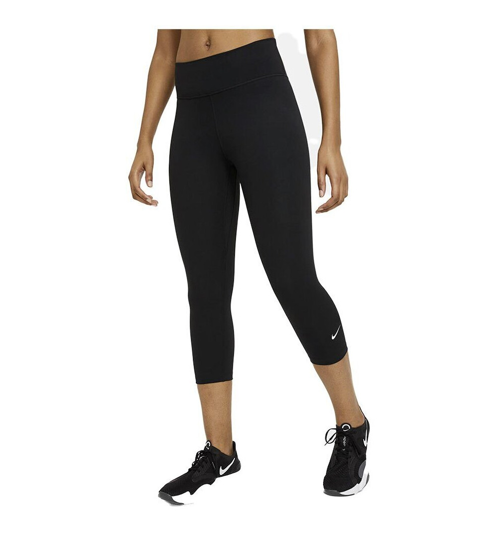 Fondo verde hazlo plano Expansión Leggin Nike Mujer de Running One Tight Mr Capri 2.0 Negro DD0245 010