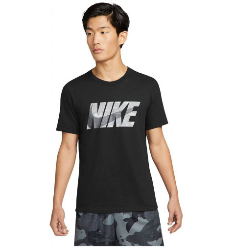 Camiseta Nike Hombre Dri-Fit Graphit Negra DM5669