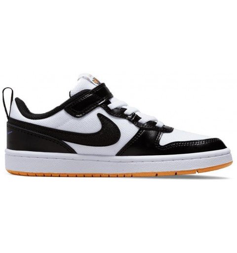 Shoe Nike Court Borough Low 2 White Black DN1229 100